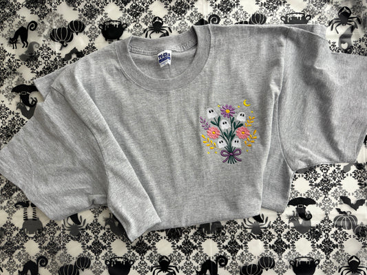 **TSHIRT** spooky flowers